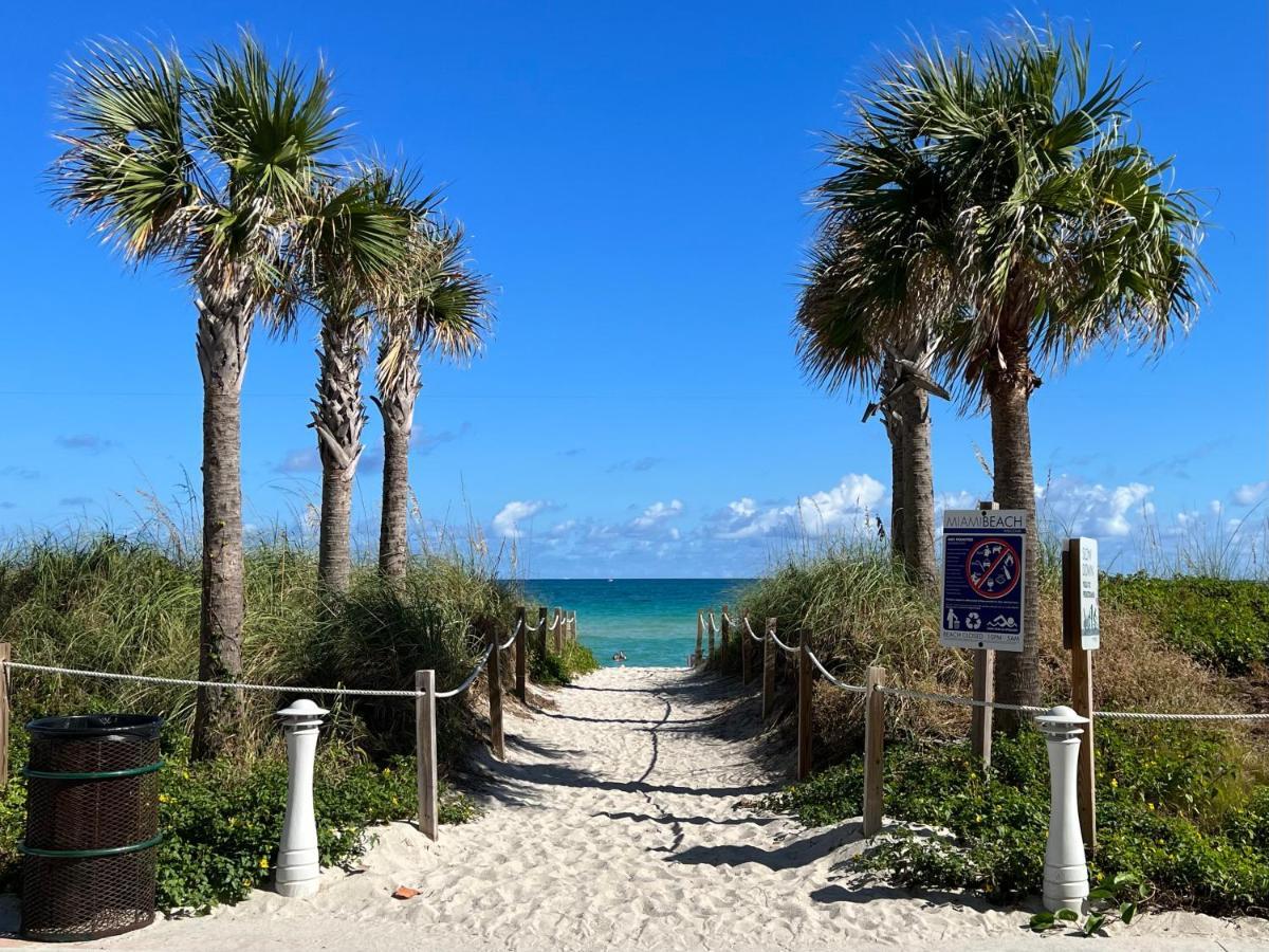 Beautiful Studio In A Seafront Condo Miami Beach Eksteriør billede