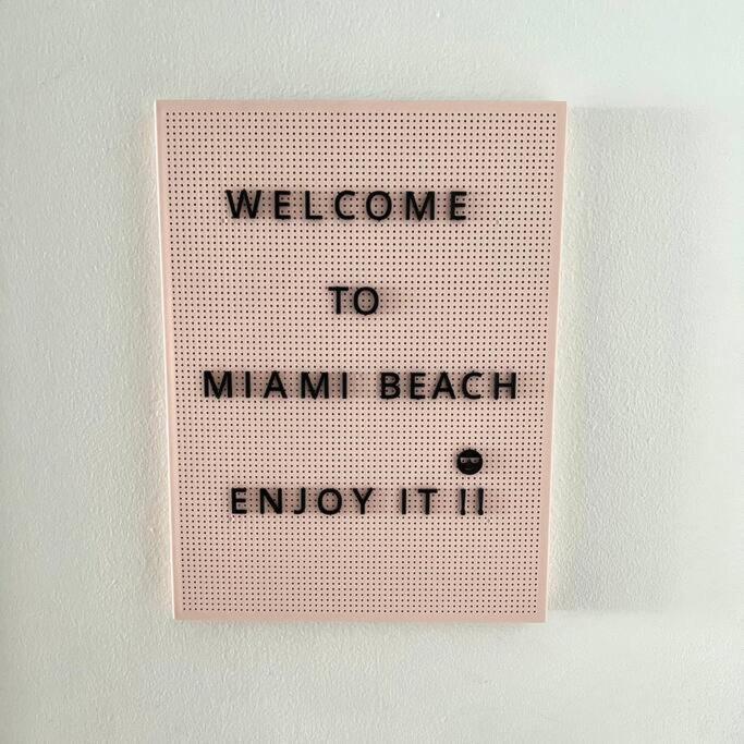 Beautiful Studio In A Seafront Condo Miami Beach Eksteriør billede